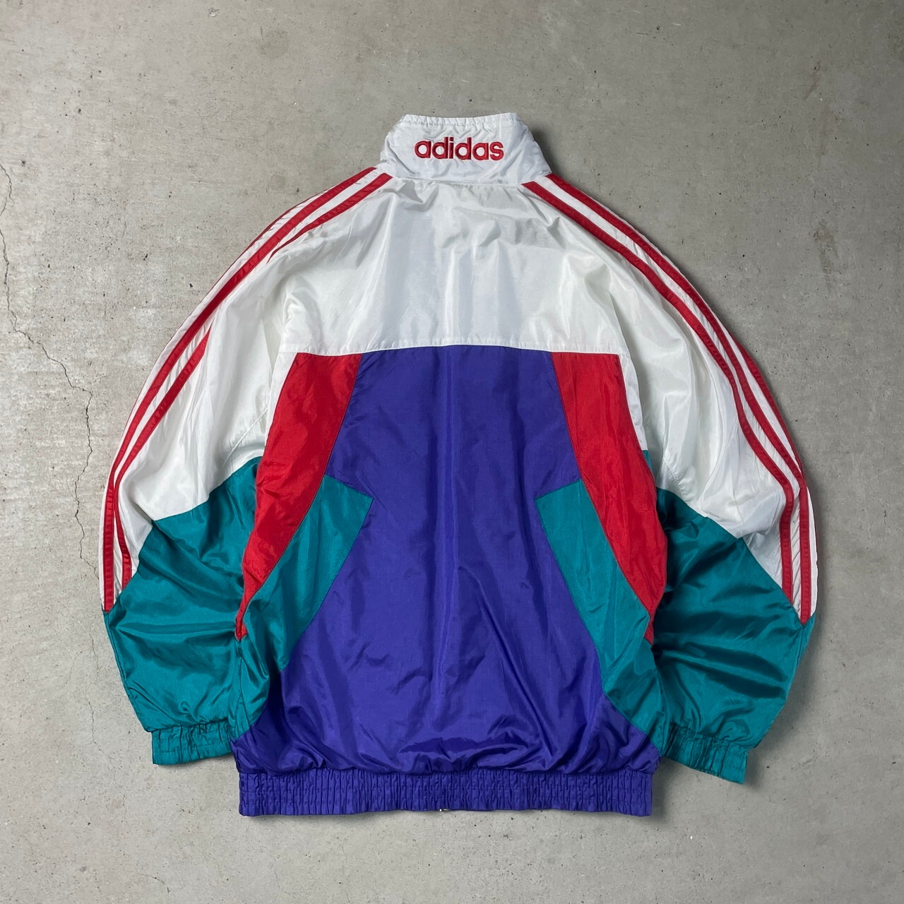 80年代 adidas アディダス ナイロンジャケット トラックジャケット 