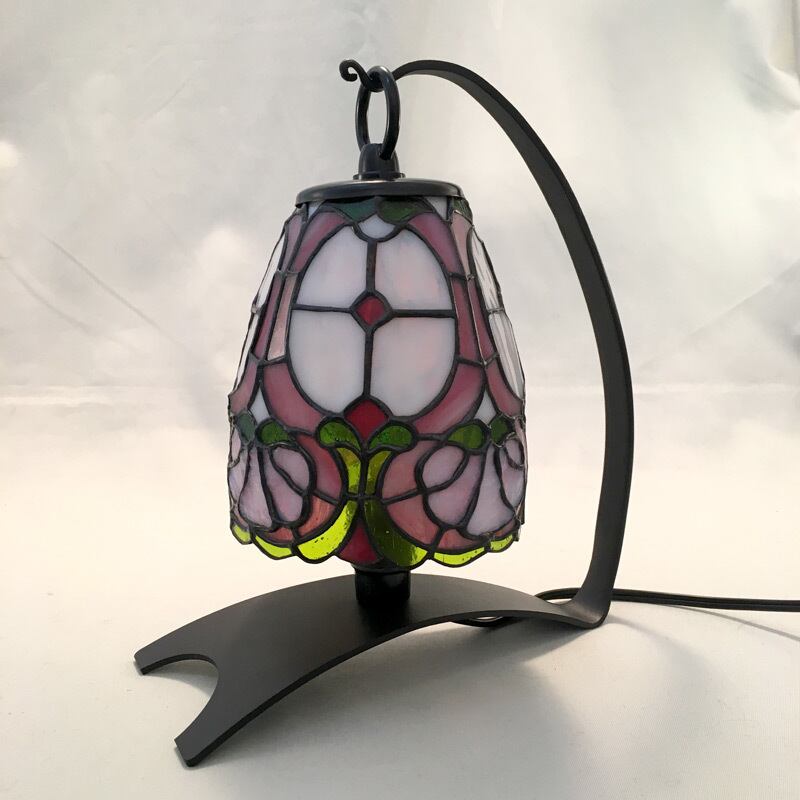 ステンドグラス 】クラシカルピンク_IY | ステンドグラス工房