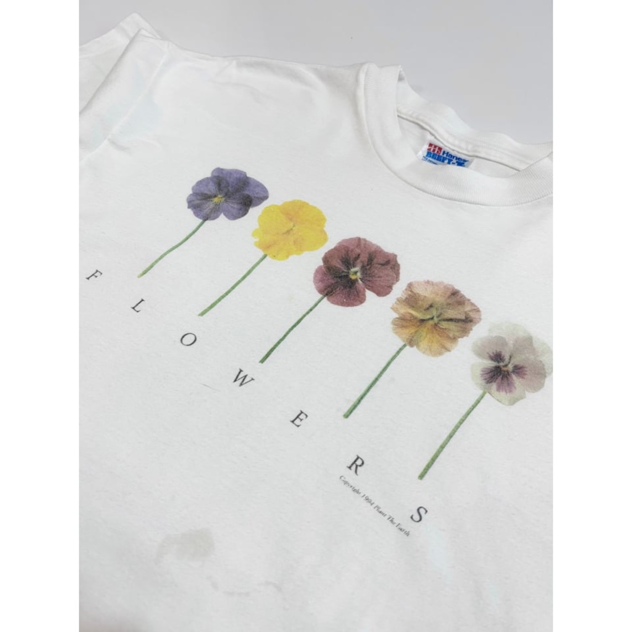 90s "PLANT THE EARTH" Art Tee MADE IN USA  Size L_1