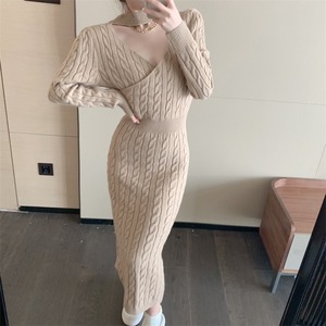 two way slit dress
