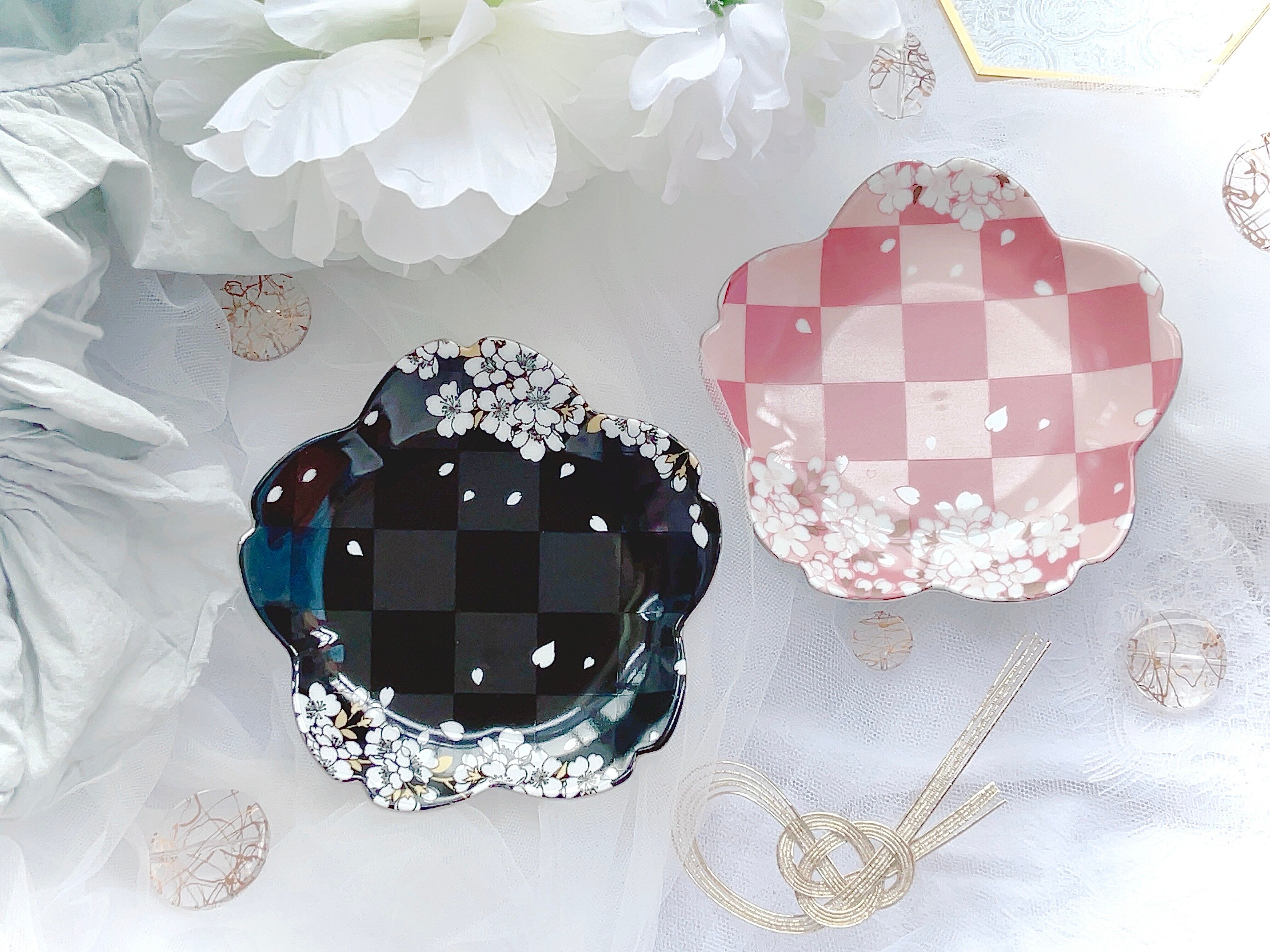 白磁用】「櫻の宴」・櫻色 転写紙(A4) ポーセリンアート和柄転写紙