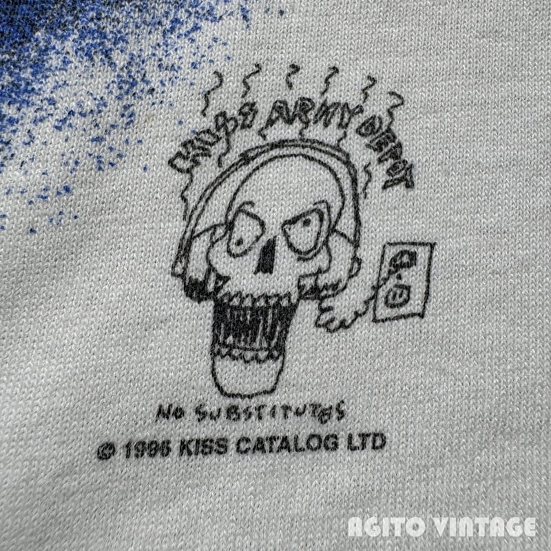 90's KISS ALIVE/WORLDWIDE 96-97 TOUR Tee キッス ツアーラグランT