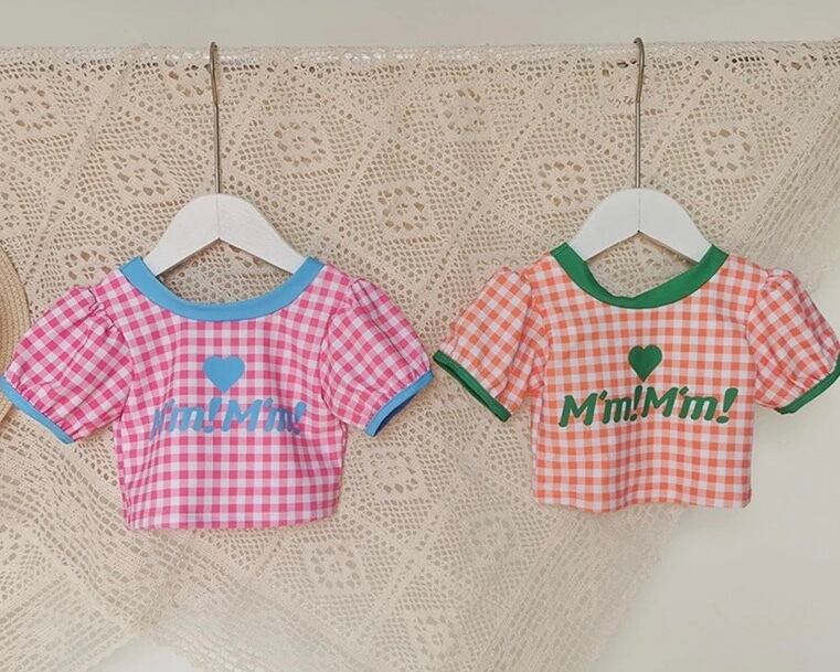 3点セット / 水着セットアップ / 女の子 / 〜XXLサイズ( A・B )