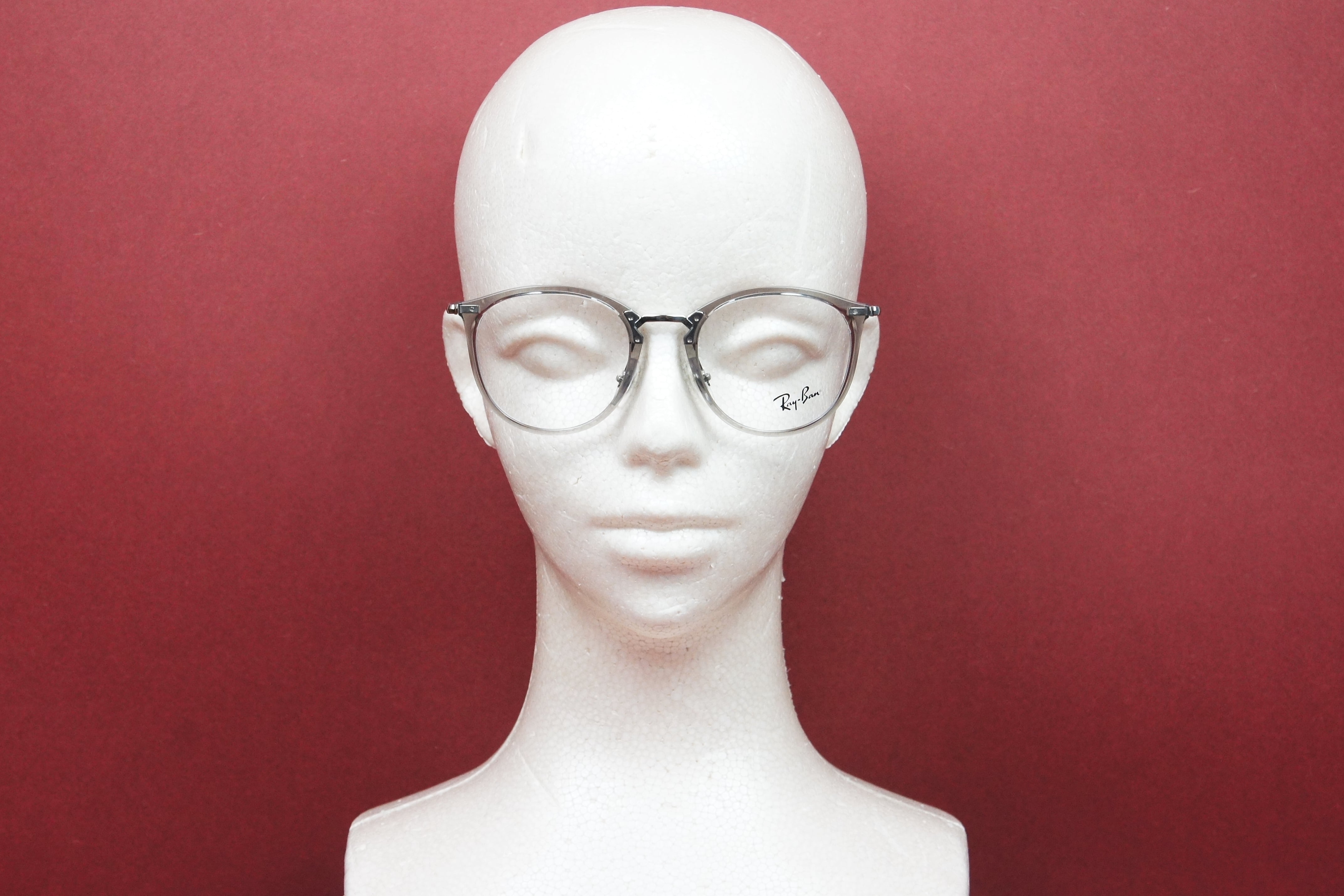 Ray-Ban クリア メガネ RX7140 8125 49サイズ 51サイズ ボスリントン