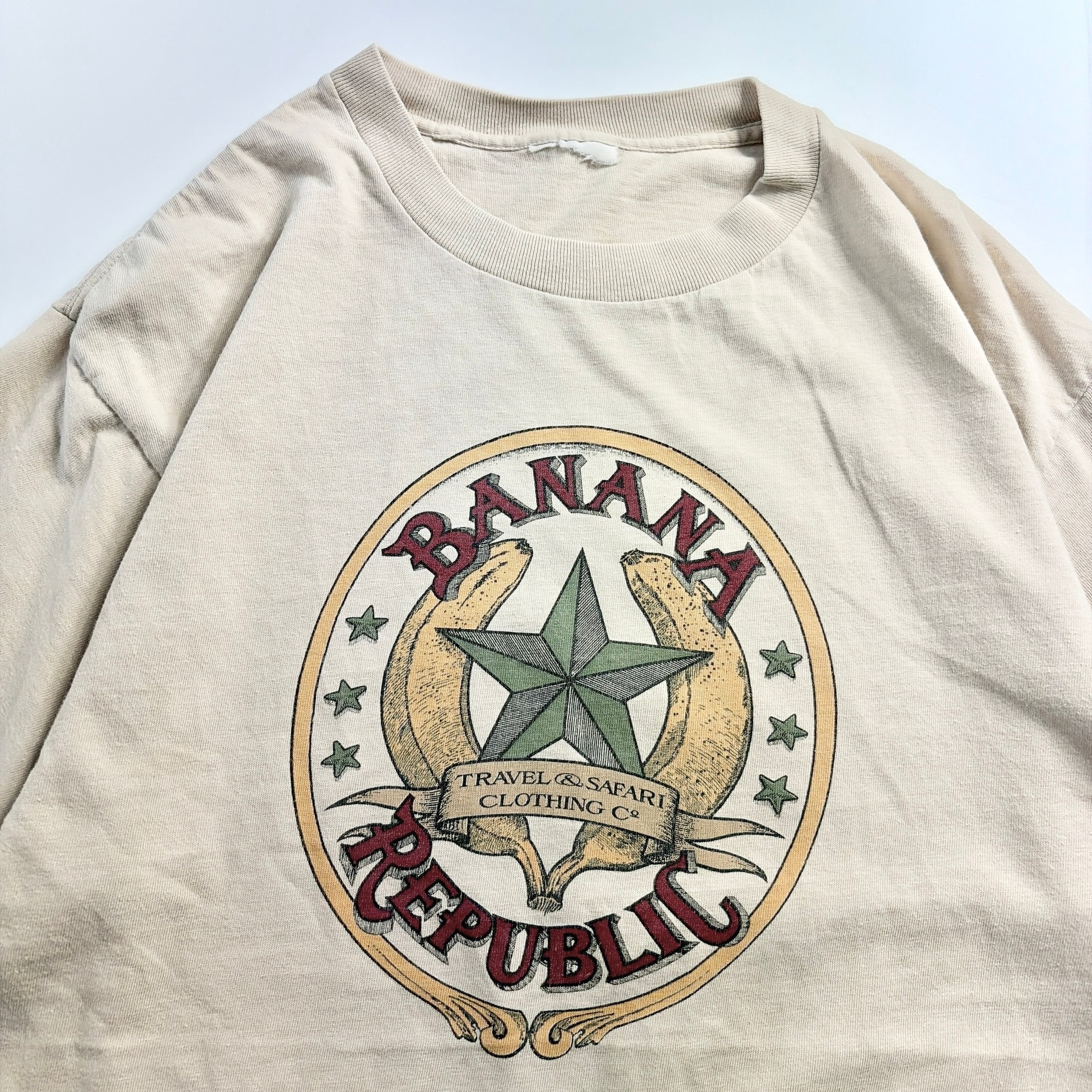 90s Banana Republic Safari Graphic T-Shirt