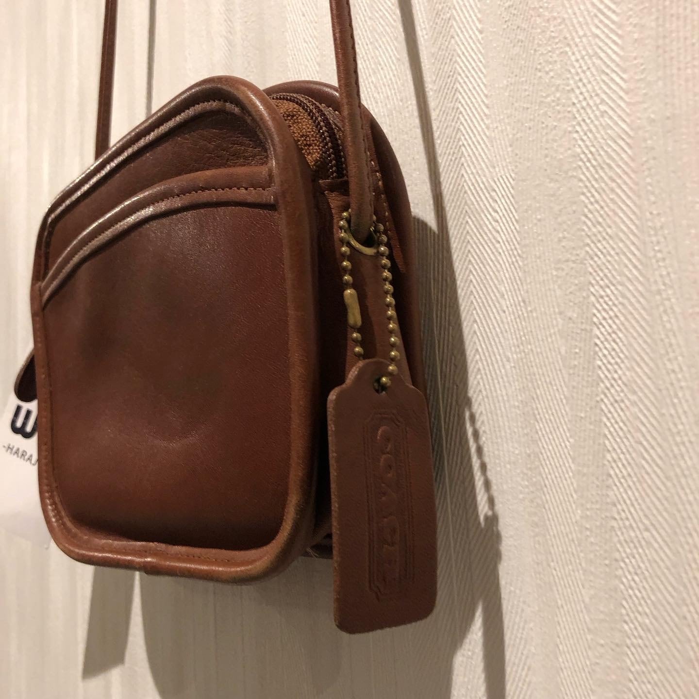 90s OLD COACH leather shoulder porch【高円寺店】 | What