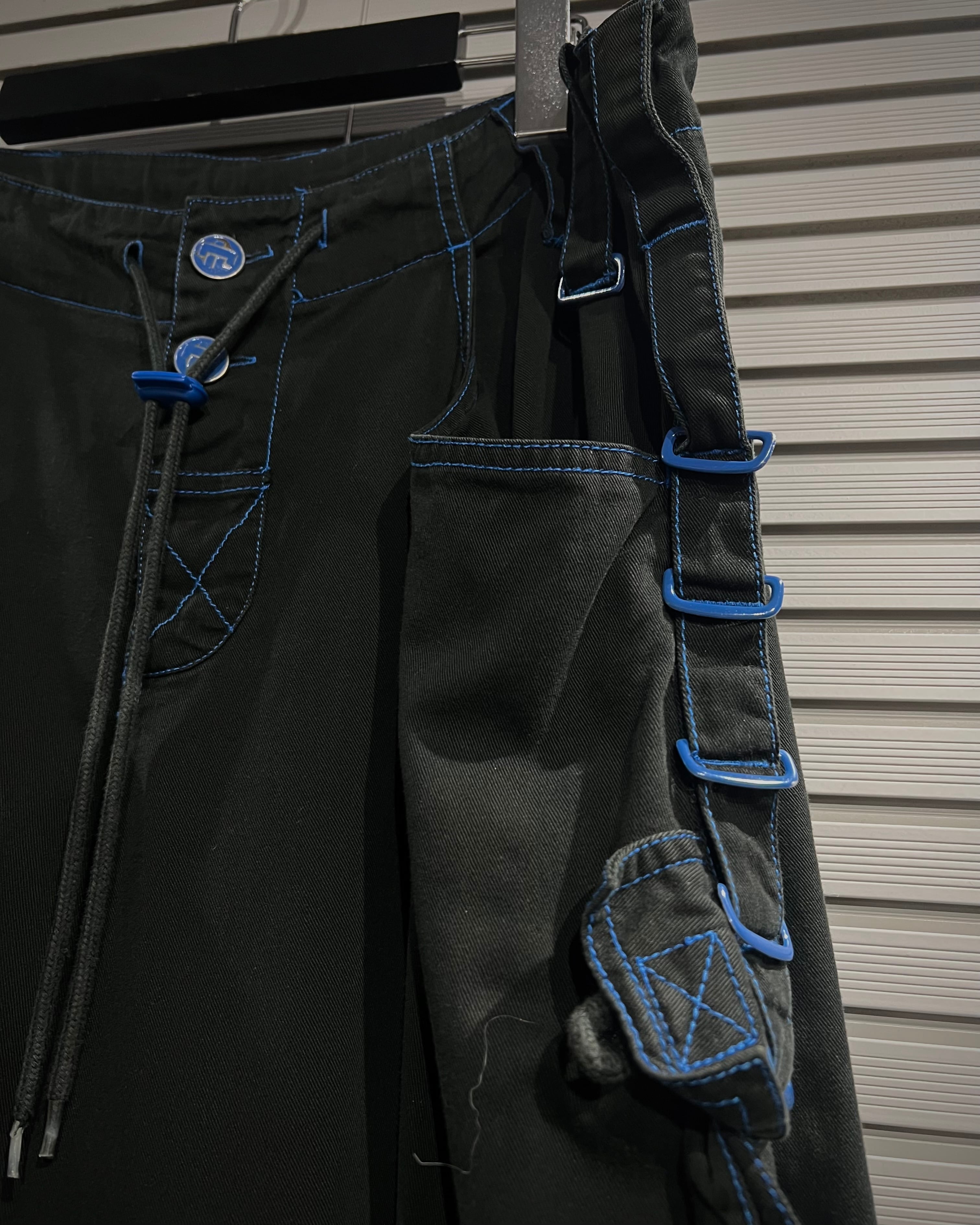 X VINTAGE】“ILLIG” Multiple Gimmick Vintage Rave Pants | Caka(カカ