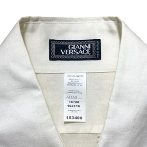 vintage GIANNI VERSACE lurex woven shirt