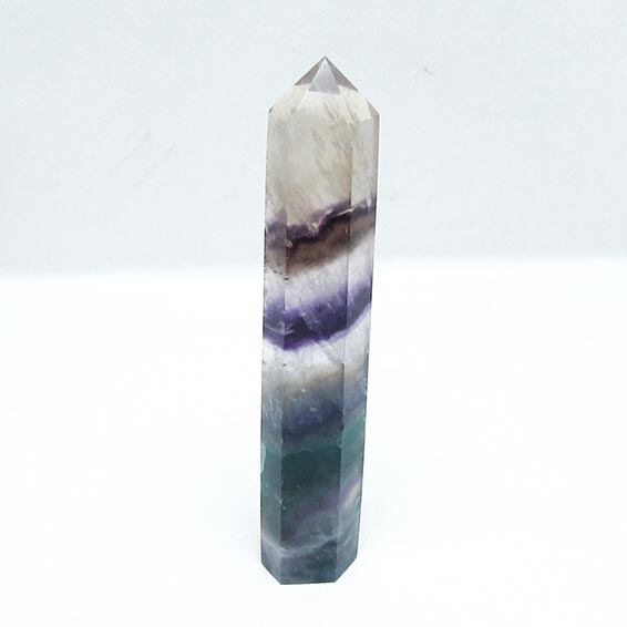 フローライト 蛍石 六角柱 一点物 142-8488