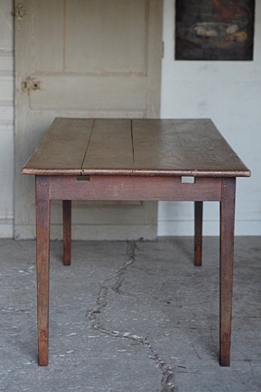 フレンチファーマーズテーブル-antique french oak table