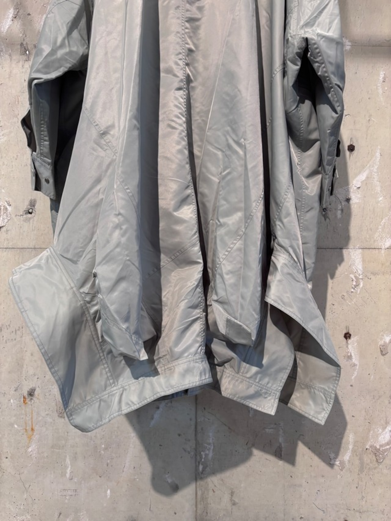 【25SS】 FENG CHEN WANG(フェンチェンワン) / FUS19CT07 / Draped nylon parka / ナイロンパーカー - 3