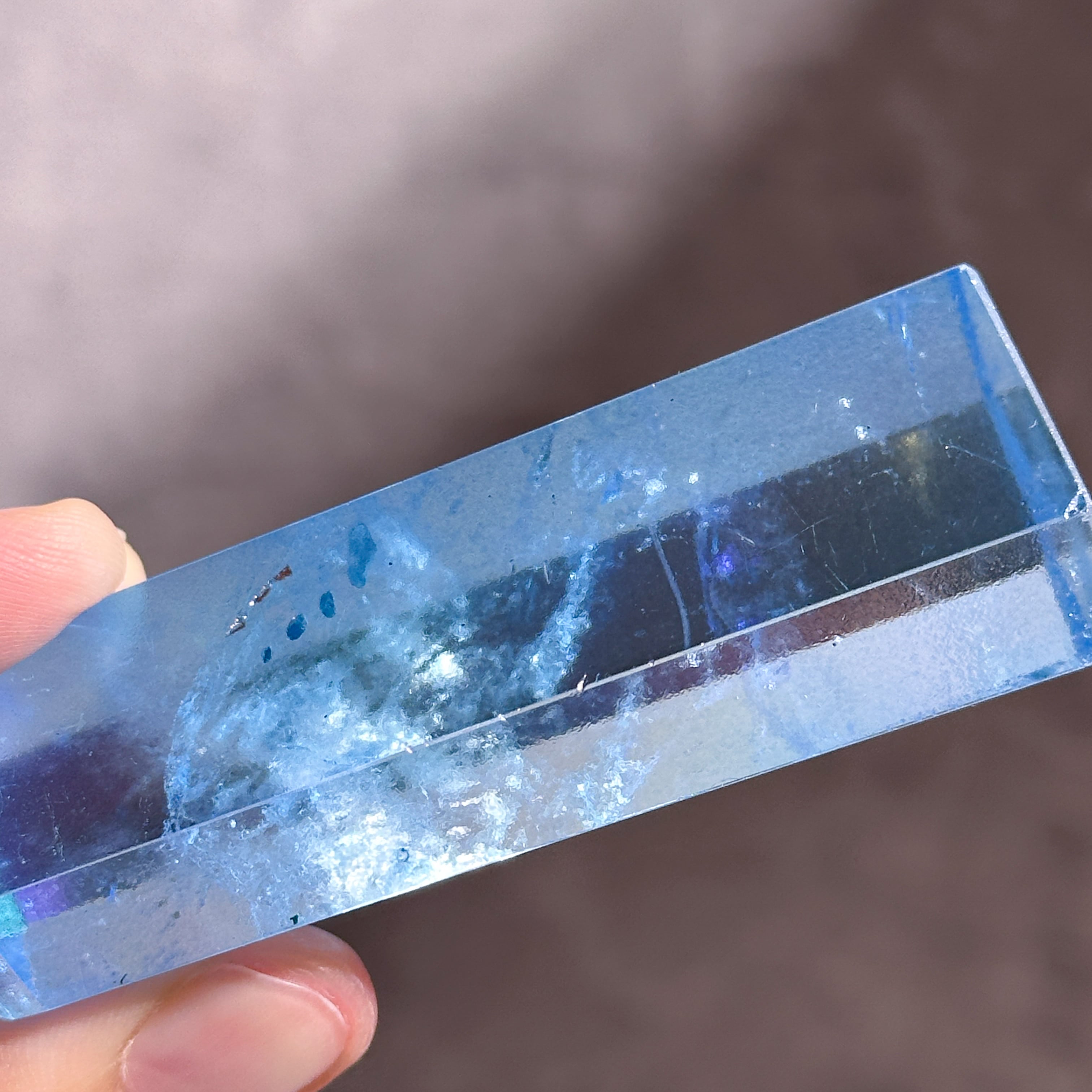 ブルーオーラクォーツ タワー21✧ Blue Aura Quartz ✧天然石・鉱物