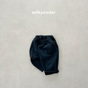 ミルクパウダー / milkpowder / ベルベットデニムパンツ / 韓国子供服 / キッズ / 26winter〖取寄〗*XS~JS*