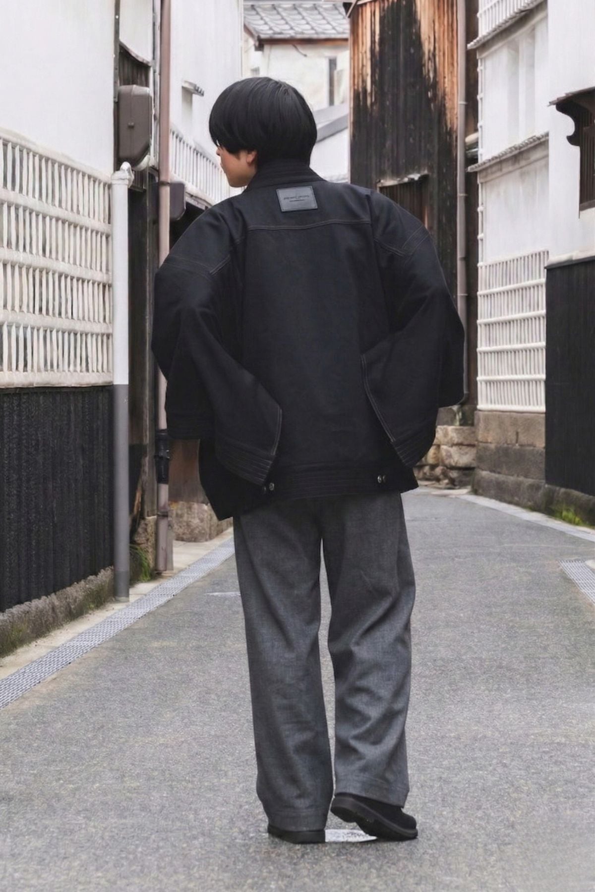 数量限定｜予約受付中】THE・KIMONOGジャン “BLACK × 岡山デニム
