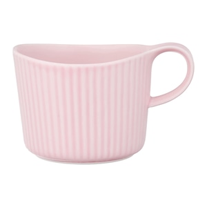 波佐見焼 林九郎窯 「 線彫 」 マグカップ コップ 小 約250ml ピンク