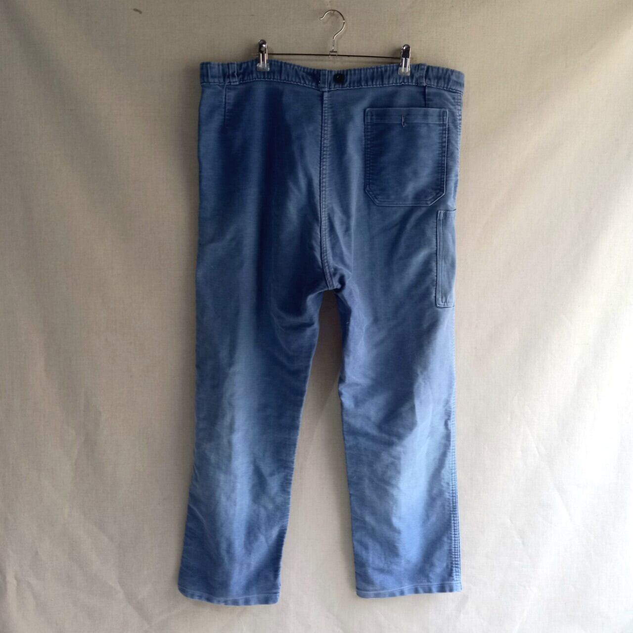 50s ESKA モールスキン フレンチワークパンツ 40インチ位 ボロ