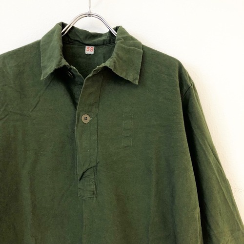 70's Swedish military po  shirt