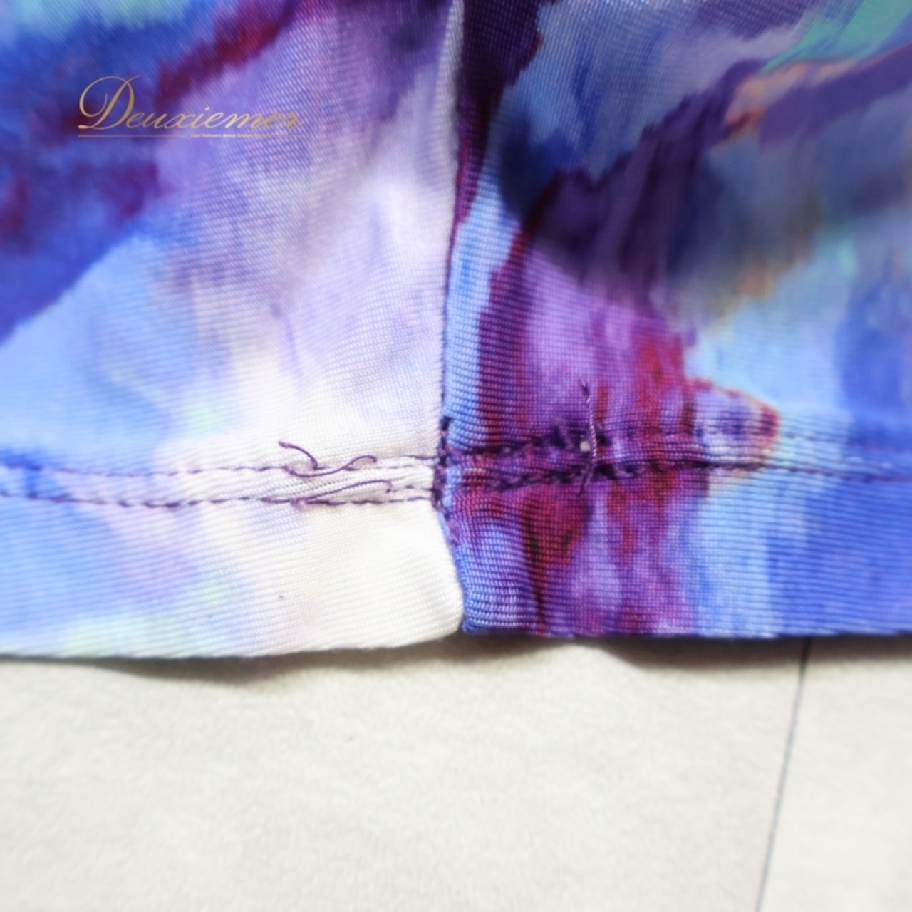 社交ダンス 衣装 トップス ブラウス ブルー系 チャコットロイヤルダンス Chacott ROYAL DANCE 青 緑 白 紫 練習 レッスン 伸縮 ストレッチ パーティー 鮮やか 柄 模様 日本製 上品 かわいい グリーン系 ホワイト系 パープル系