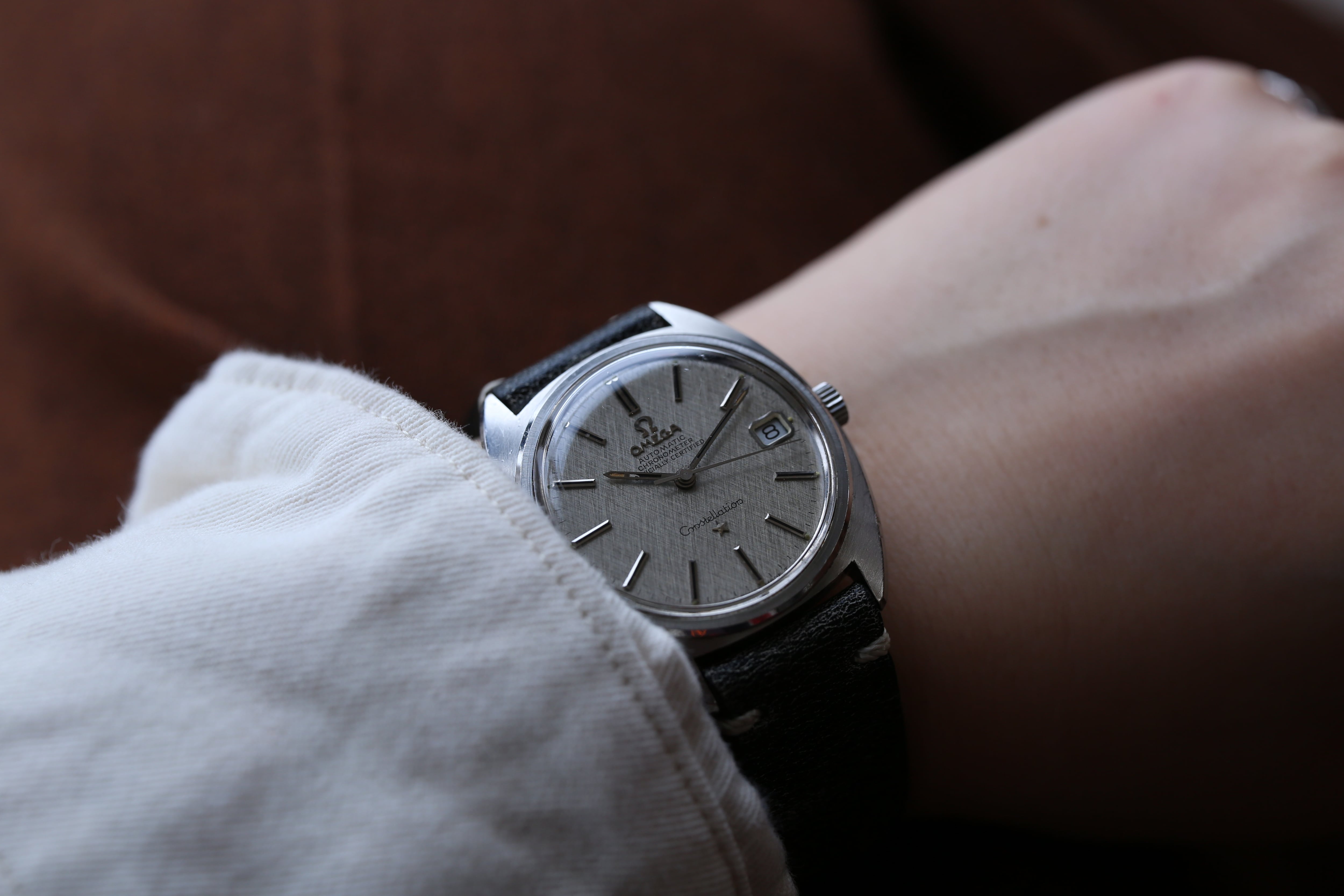 OMEGA】 1968年製 コンステレーション Cラインケース フラットベゼル