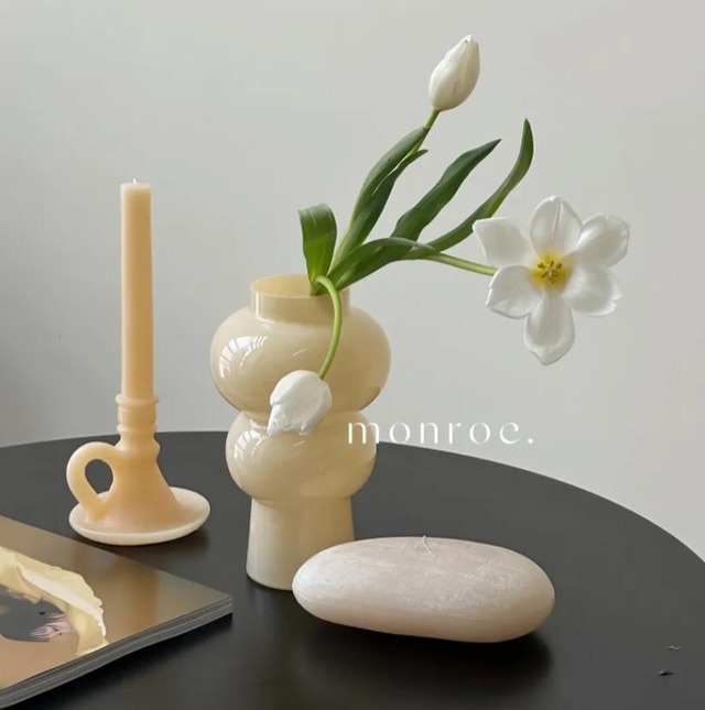 【お取り寄せ】シンプル 装飾品 置物 ガラス花瓶 インテリア ins風 撮影道具