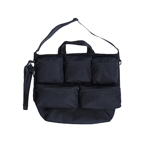 Faden (ファーデン) 006_ Chaos grid shoulder bag