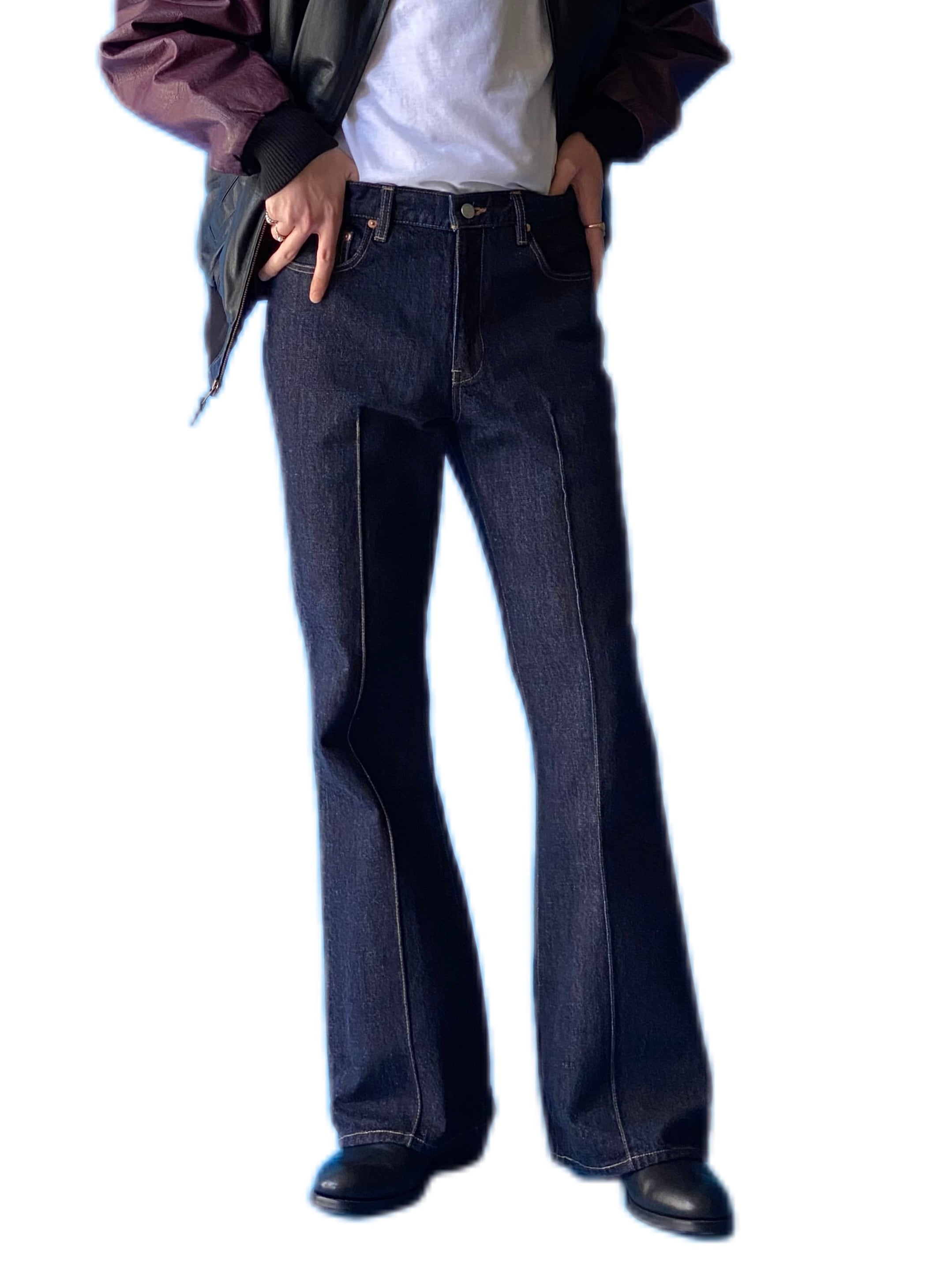 GEN IZAWA / Flare denim pants (one-wash) | TUNAGI JAPAN GEN IZAWA / Flare denim pants (one-wash) | TUNAGI JAPAN