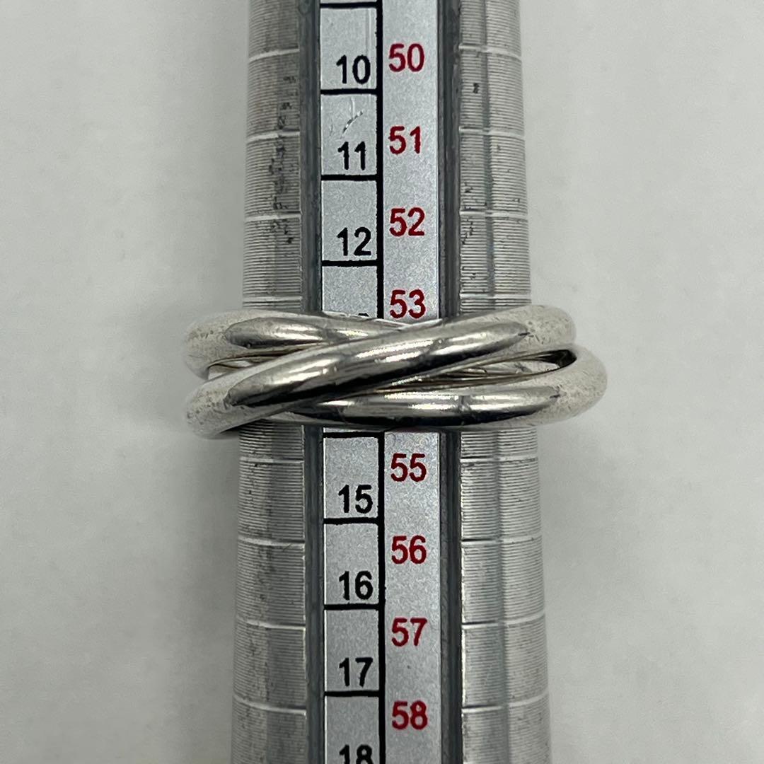 Tiffany&Co. ティファニー トリニティ SV925 ティファニー TIFFANY トリニティ リング 14号 SV925 希少 | Refind