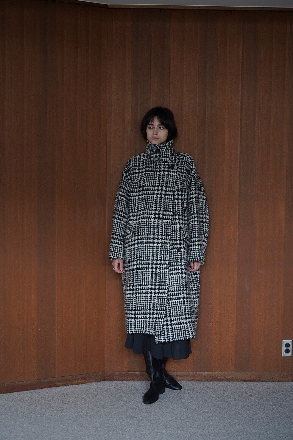23AW】CLANE クラネ / SHORT SHAGGY COCOON OVER COAT | TRENT 