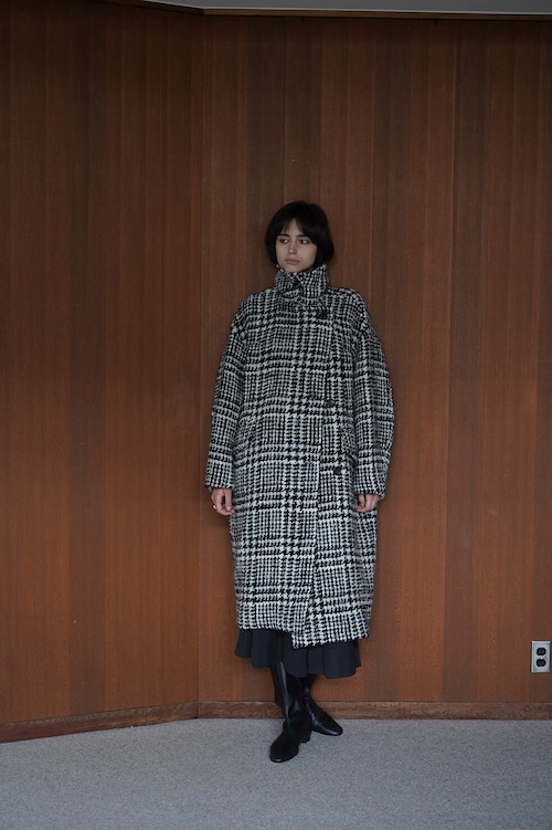 【23AW】CLANE クラネ / SHORT SHAGGY COCOON OVER COAT