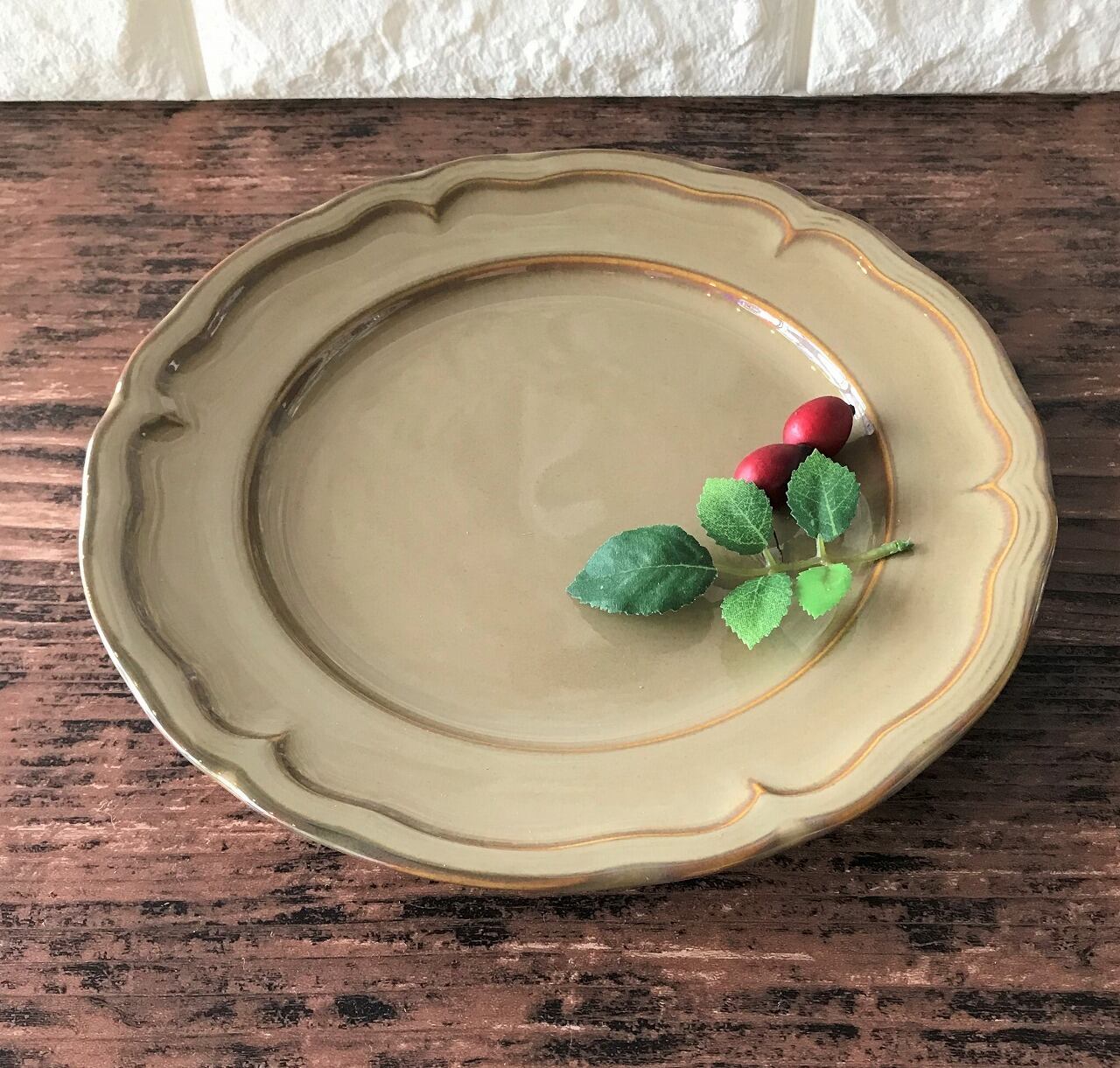 23.5㎝アンティーク皿6点(60万) 【公式通販】