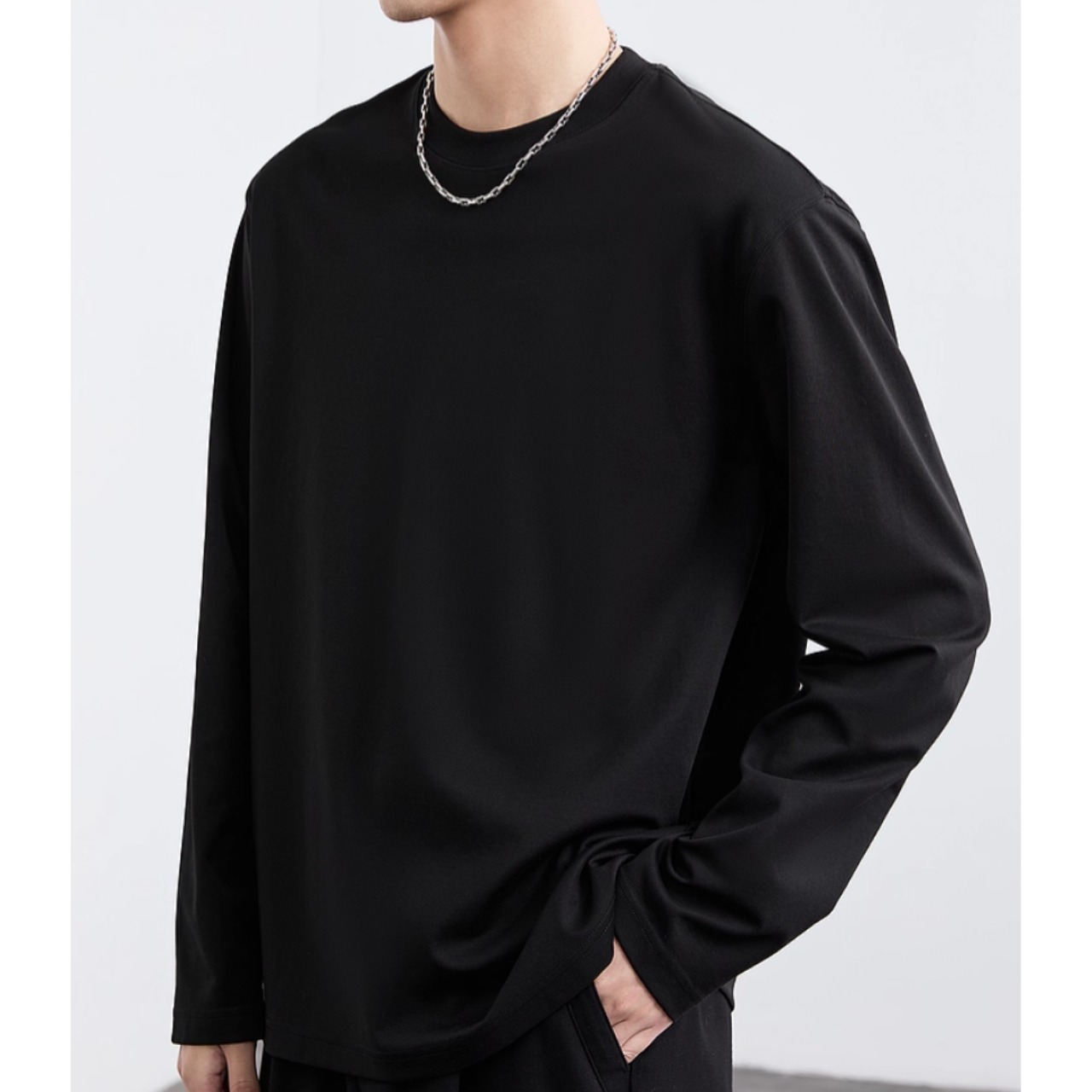 クルーネック カジュアルTシャツ af0060