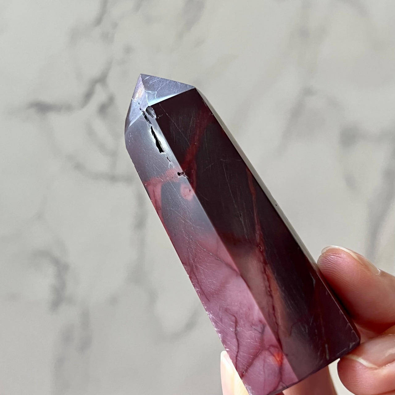 ムーカイト タワー3＊ポイント＊天然石インテリア＊パワーストーン＊天然石置き物