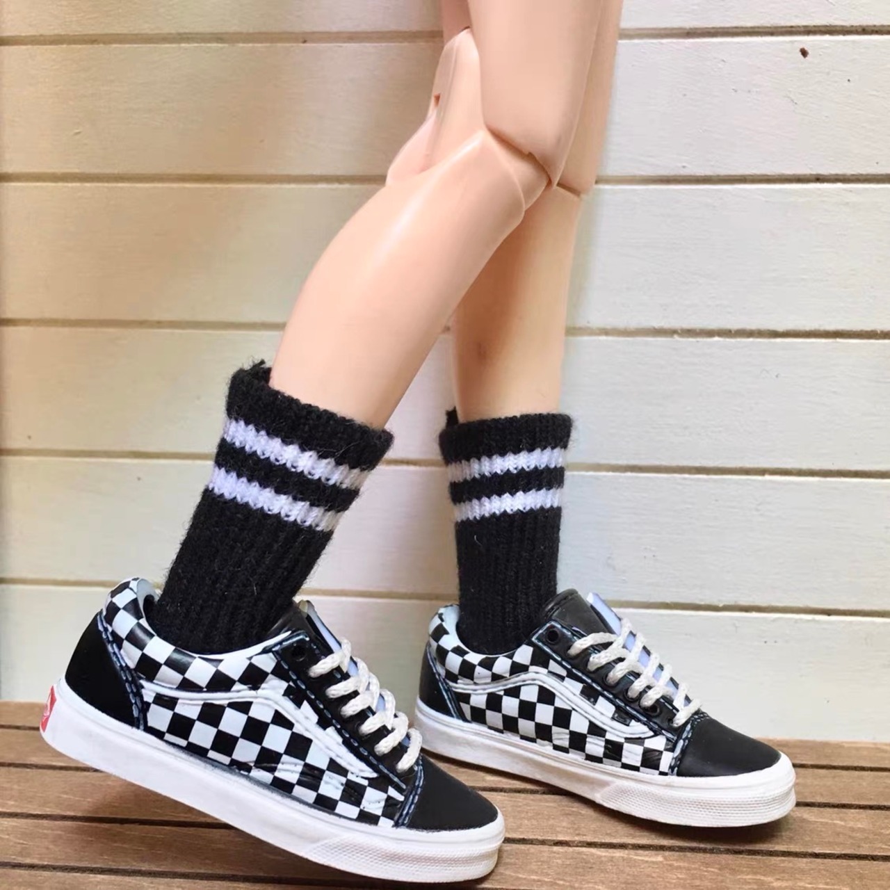 シューズ スニーカー バンズ風 BJD ブライス Blythe リカ バービー 