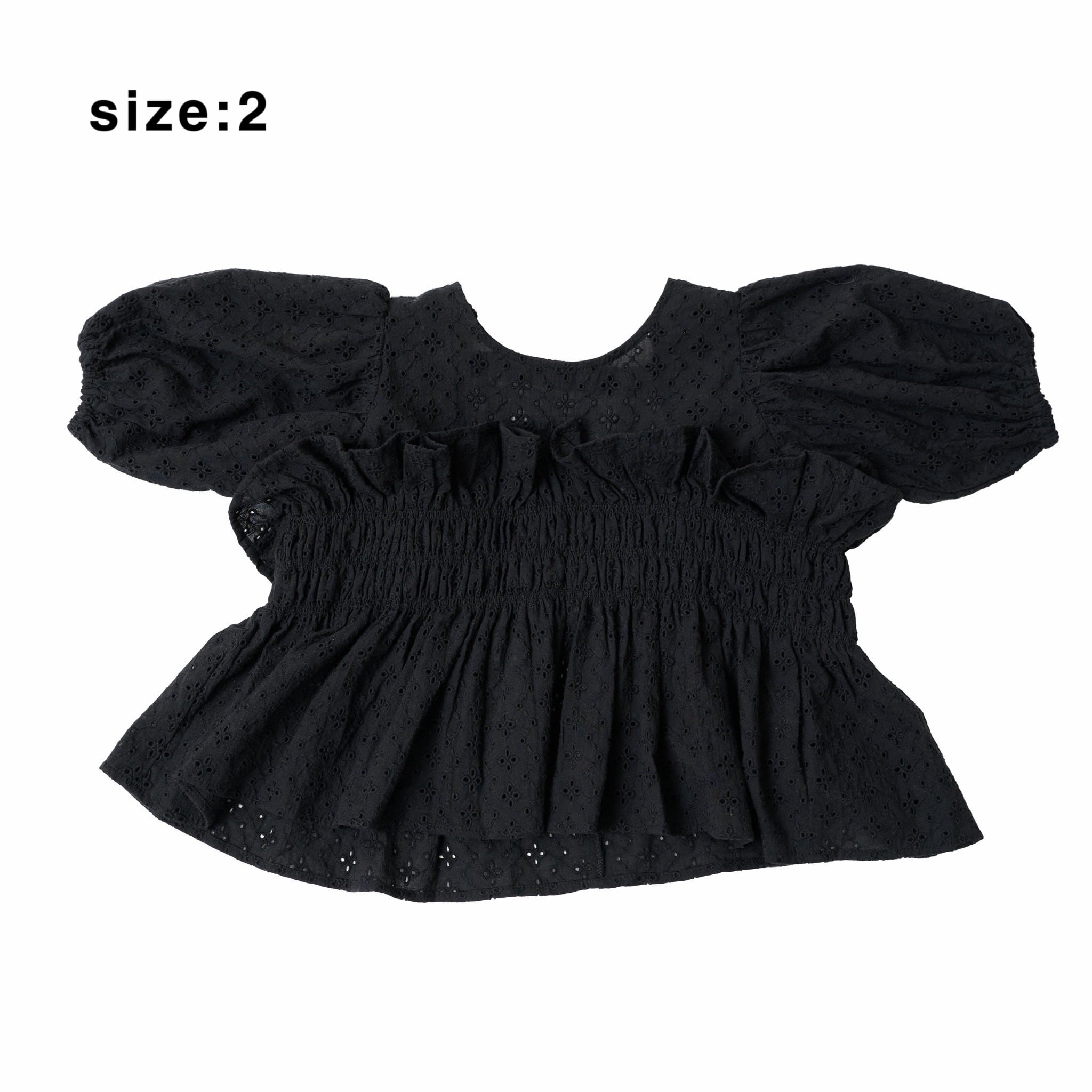 トップス papier blouse Cool Touch Stretch Short Sleeve Tucked Blouse [A37_626207] | AOKI