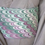 リバーシブル半巾帯 ［夜の果実園］❤︎