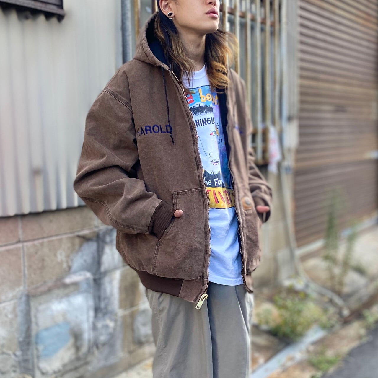 ビッグサイズ Carhartt カーハート アクティブジャケット ダック地