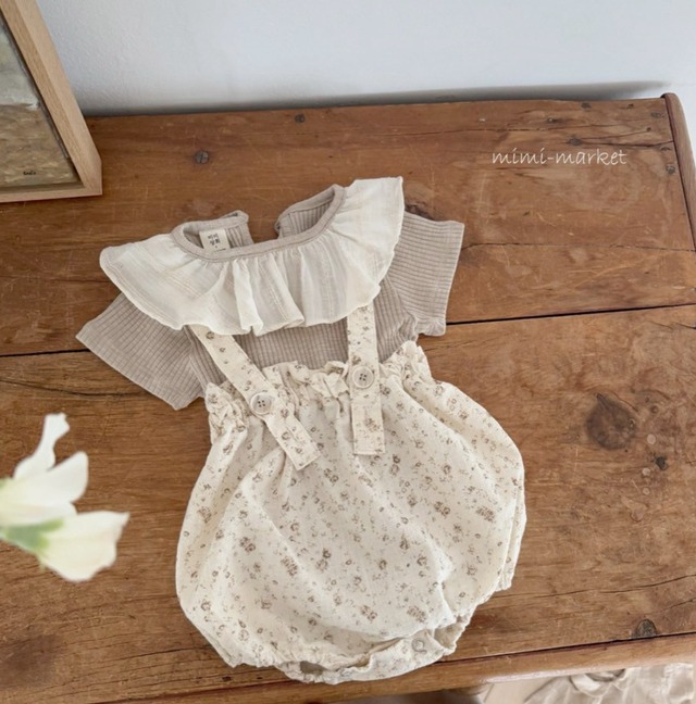 即納⌇mimi market / Flora suspenders