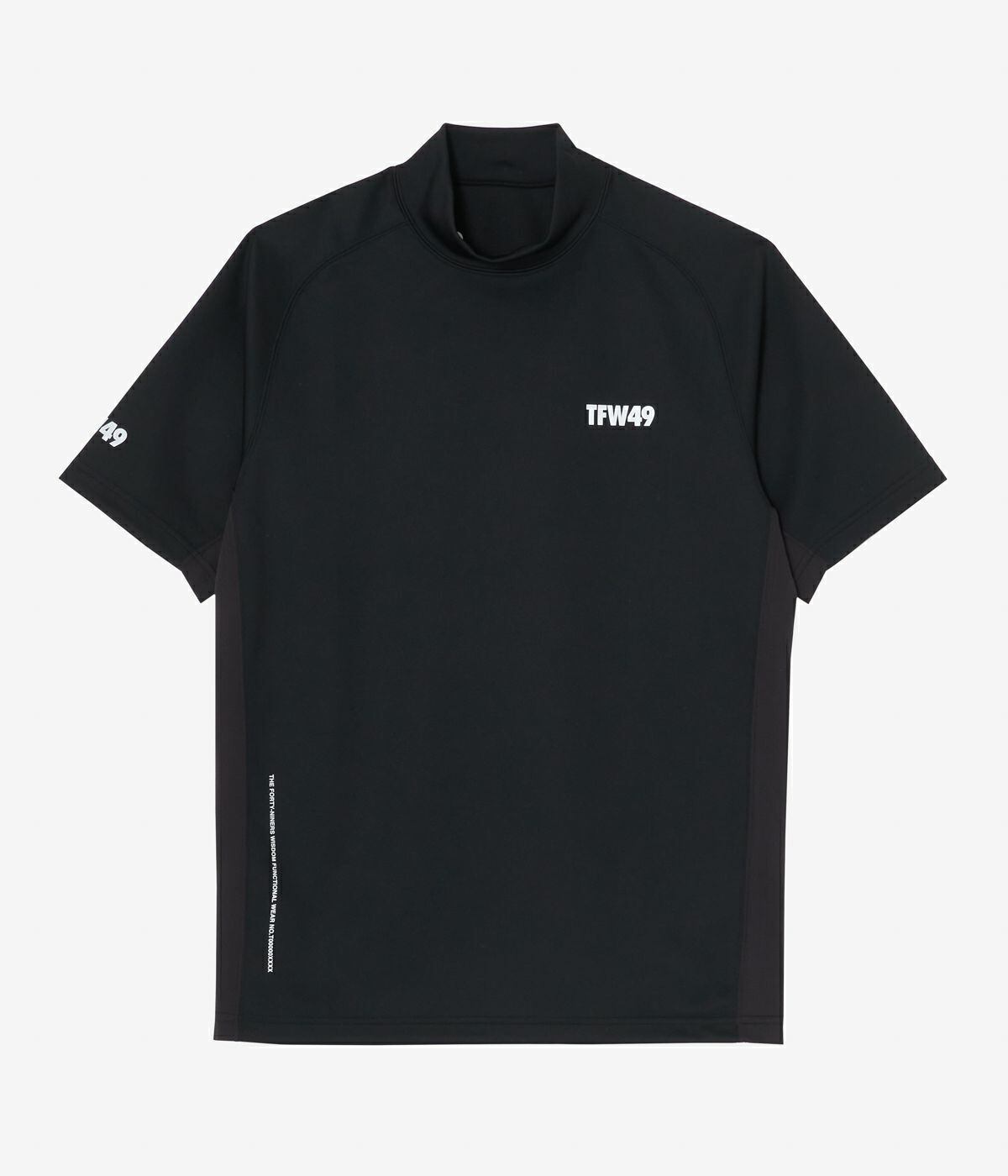 2024AW 【メンズ】 TFW49 junhashimoto SIDE MESH MOCKNECK T ゴルフ 