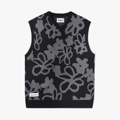 BUTTERGOODS｜Flowers Knit Vest (2color)