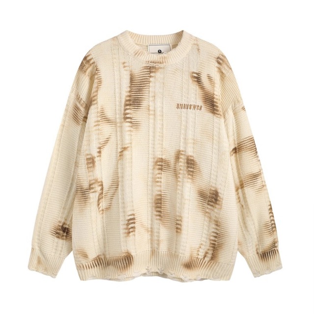 tie-dye design color knit　タイダイデザインカラーニット　J1512