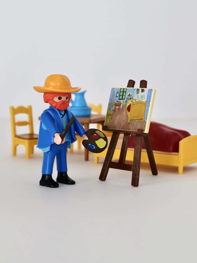 【訳ありセール】 プレイモービル 「ゴッホの寝室」 ゴッホ美術館 / 【SALE Damaged】 Playmobil "The Bedroom" 70687 Van Gogh Museum