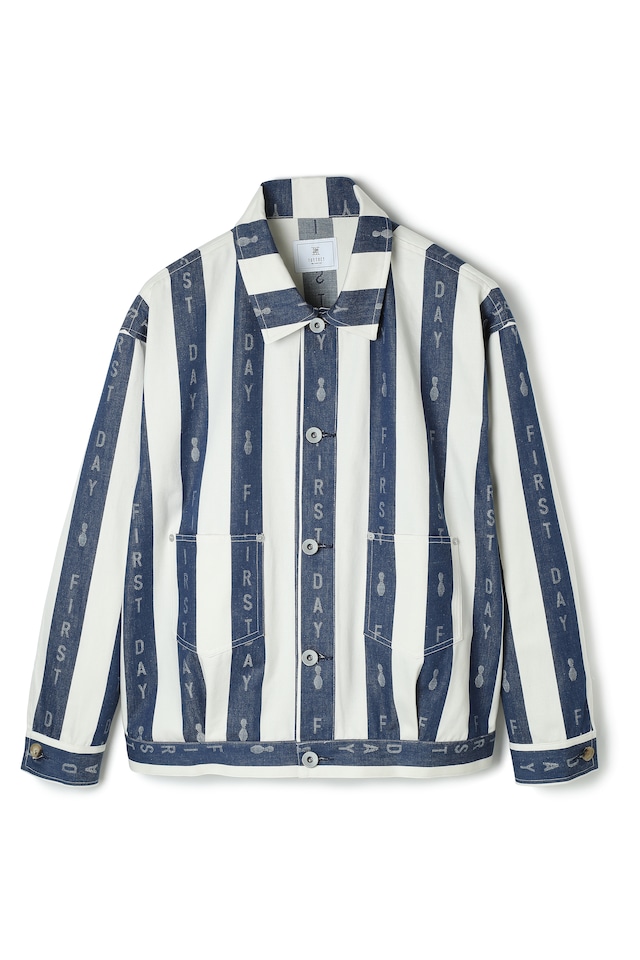 STRIPE JQD TRUCKER BLOUSON