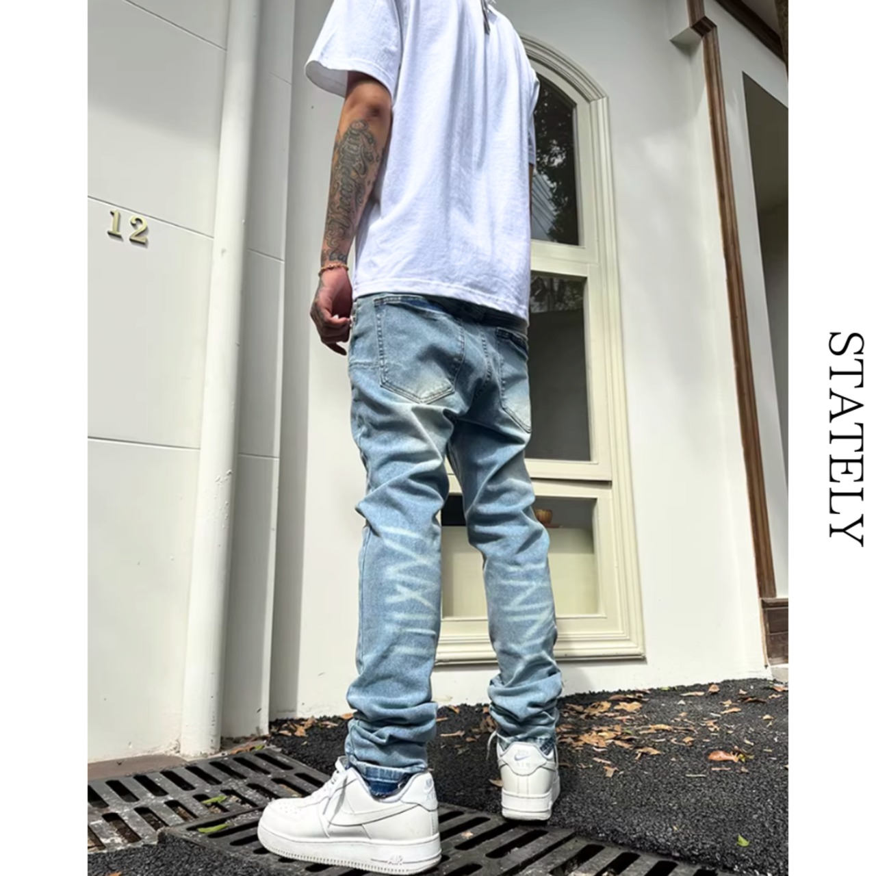 Vintage Fade Skinny デニム_B23・画像4