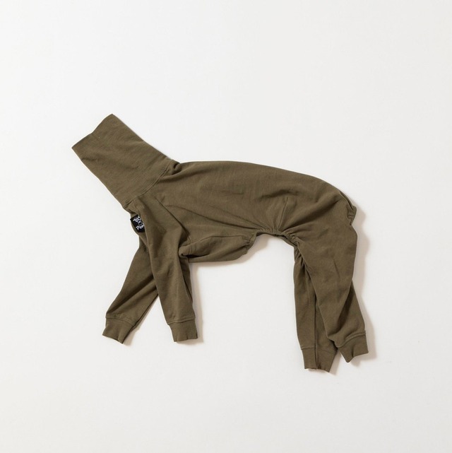 コットンロンパース2023　khaki / イタグレ服