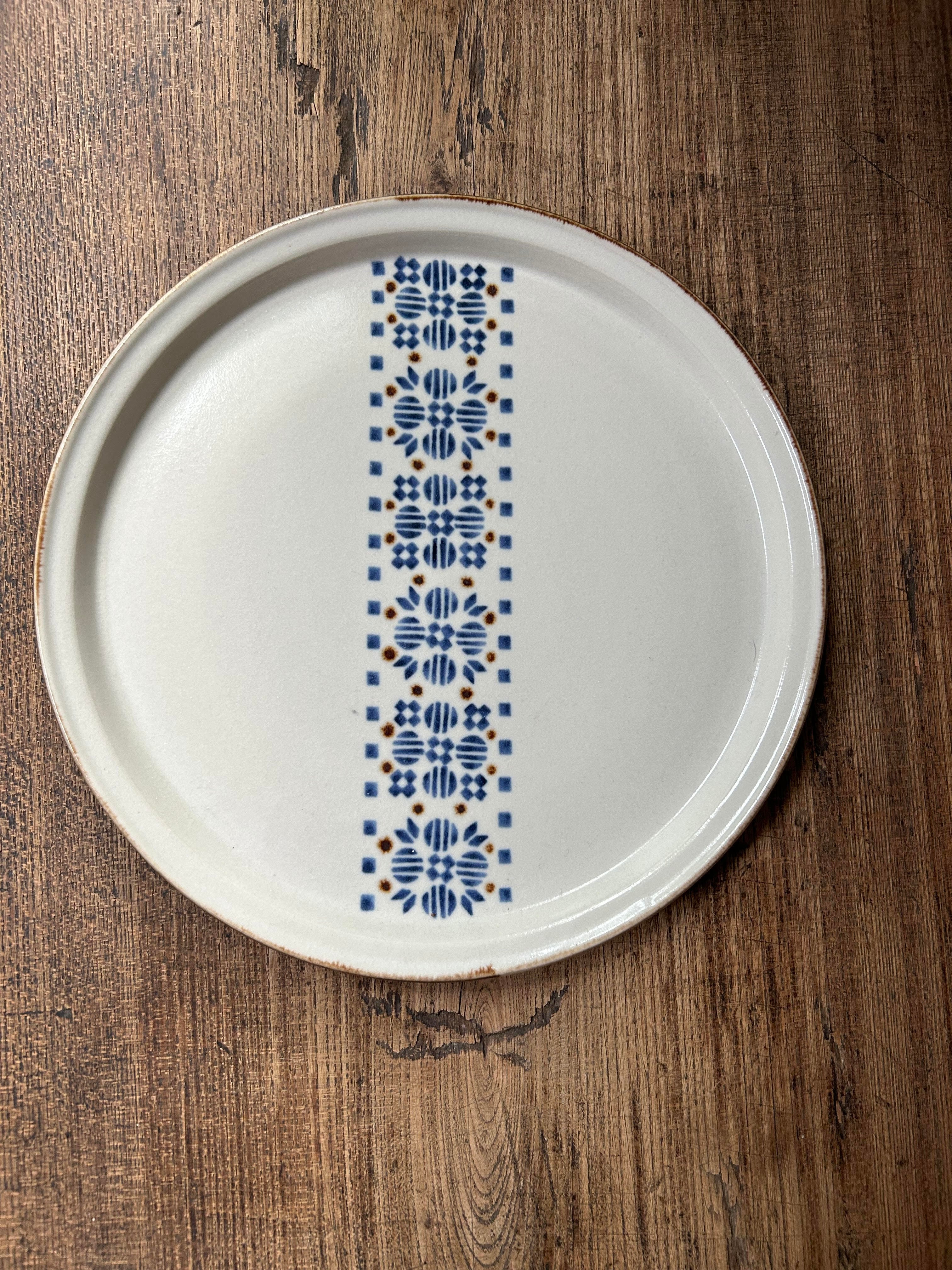 東峯未央　プレート皿　花柄