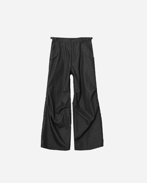 [999HUMANITY] PARA EASY PANTS (BK DENIM) 正規品  韓国 ブランド 韓国ファッション 韓国代行 999 ヒューマニティ HUMANITY 日本 店舗