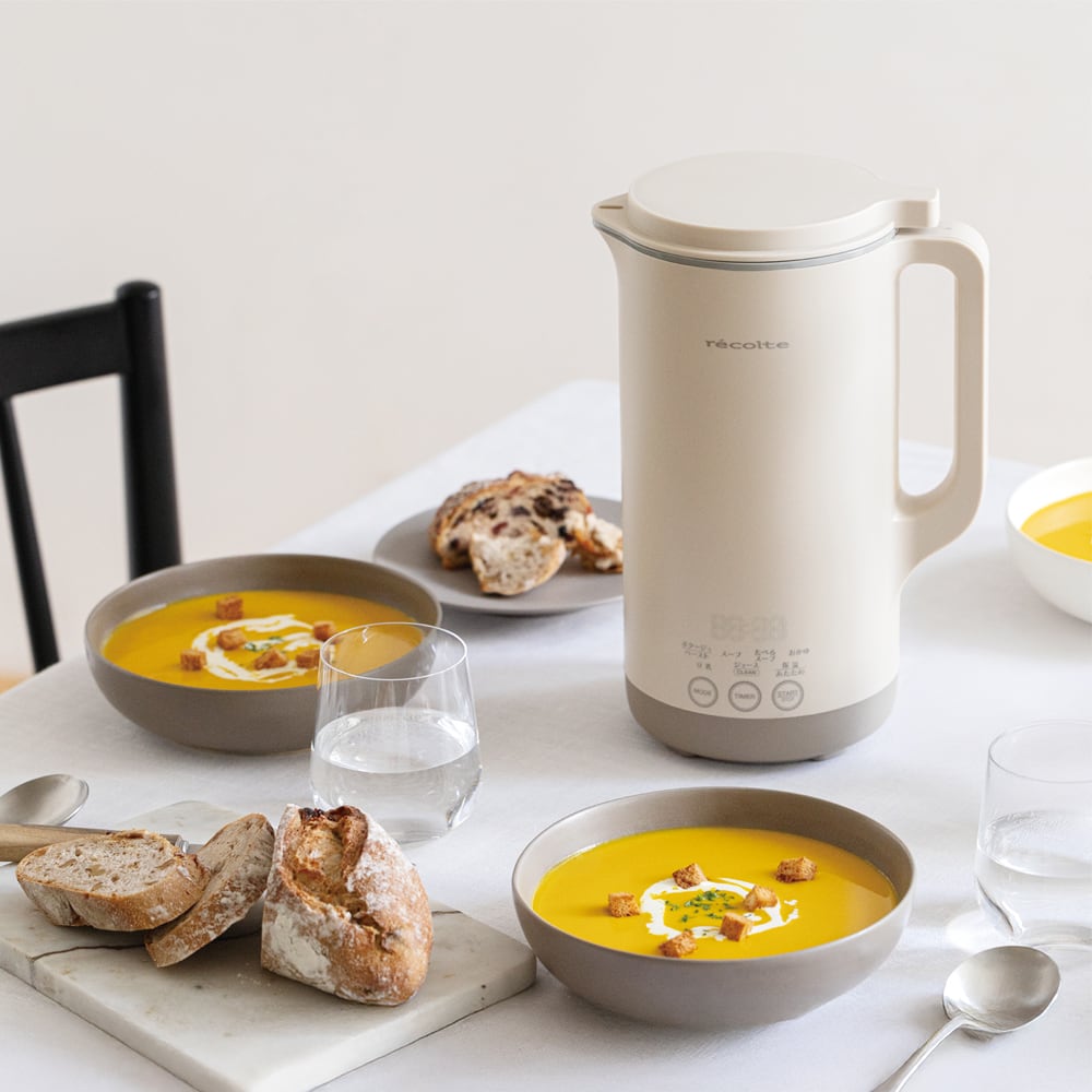 ノベルティ付き】レコルト自動調理ポット ラージ ／ クリームホワイト