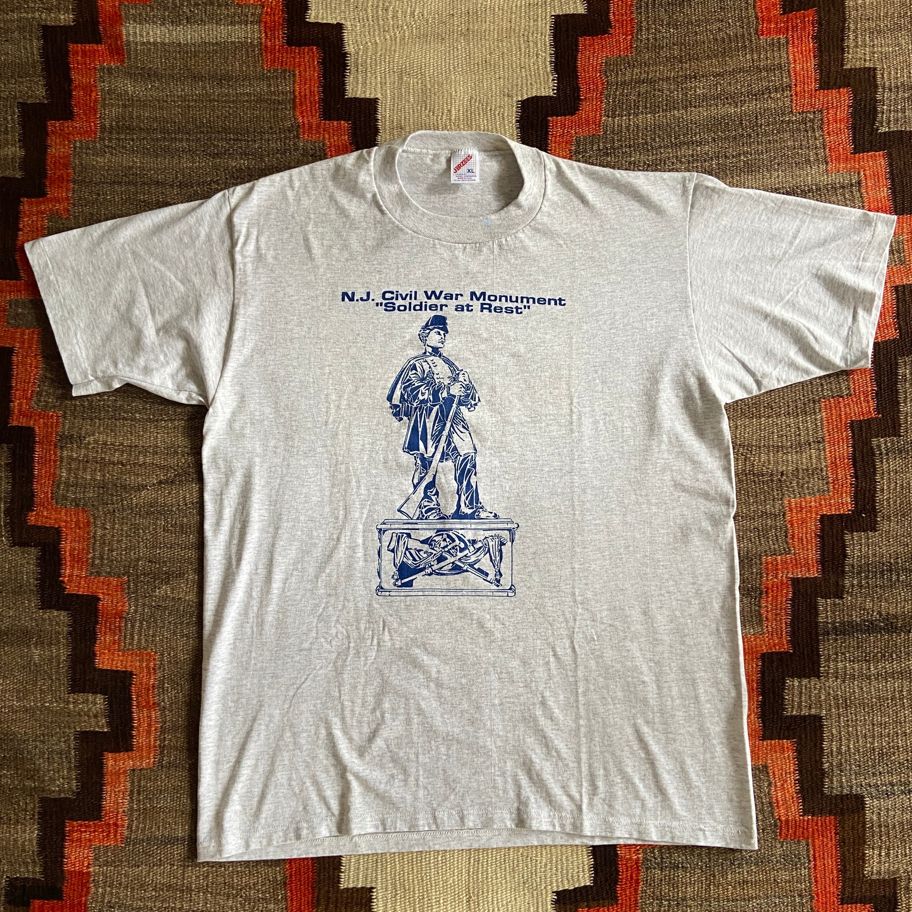 1980s JERZEES Tee XL Made in USA F663