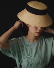 【suie】Fine ramie obi blouse/エアリーラミー帯トップス
