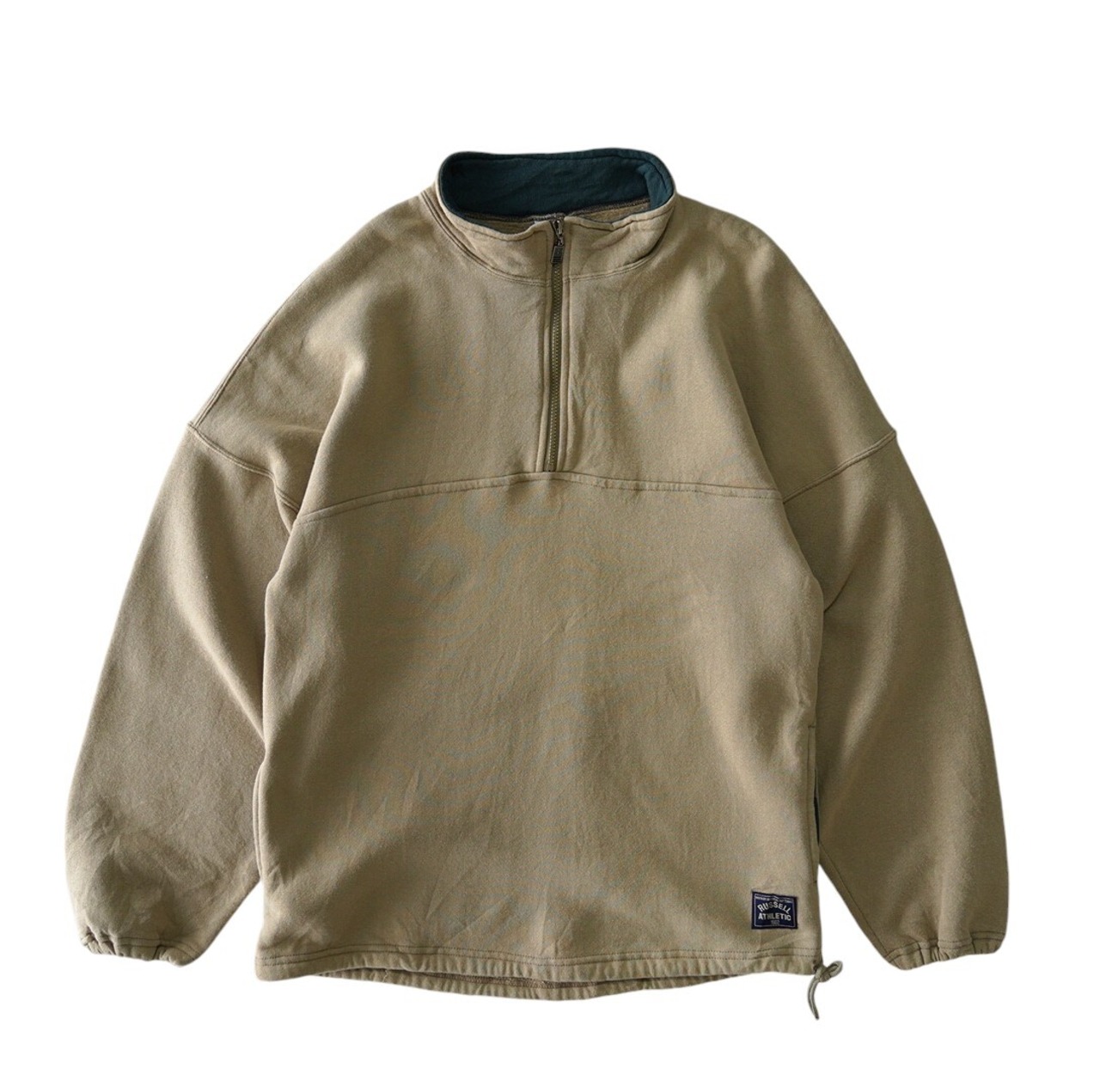 90's RUSSELL half zip sweat shirt
